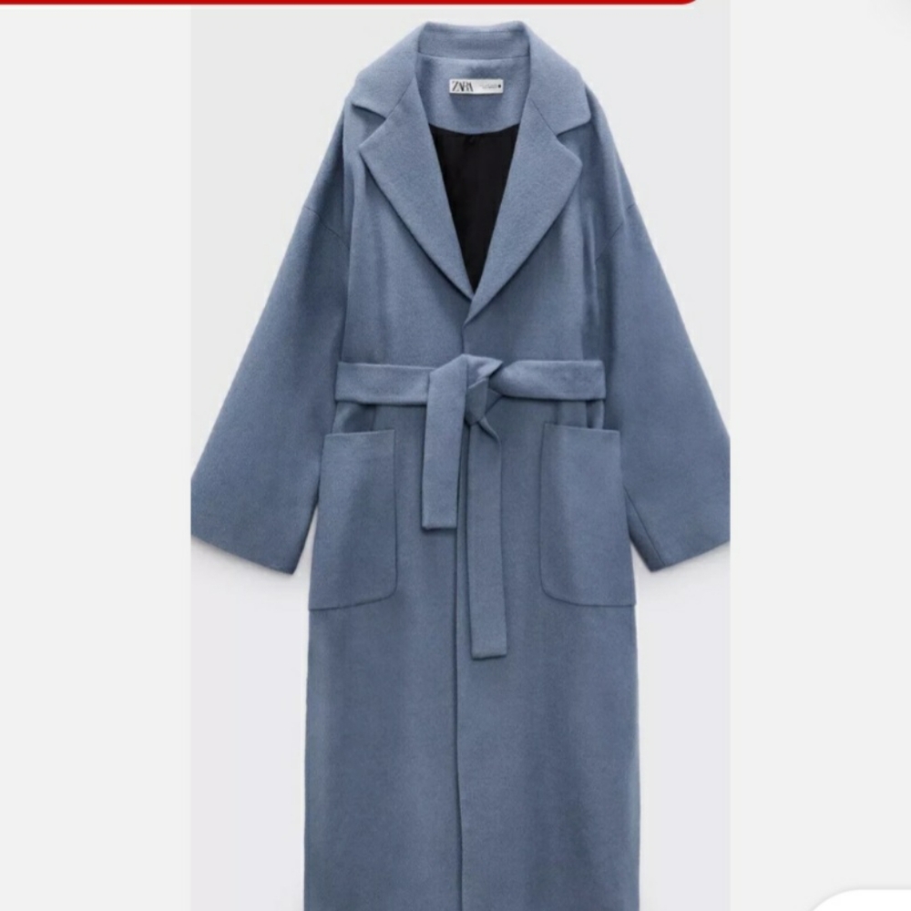 ZARA 100% wool coat